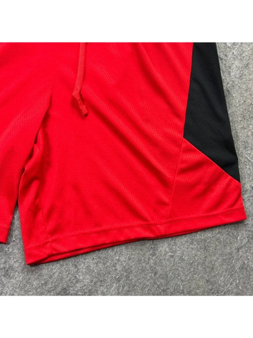 Atlanta Hawks Nike NBA Basketball Shorts Men L Red Black DRI-FIT Athletic 8"_4